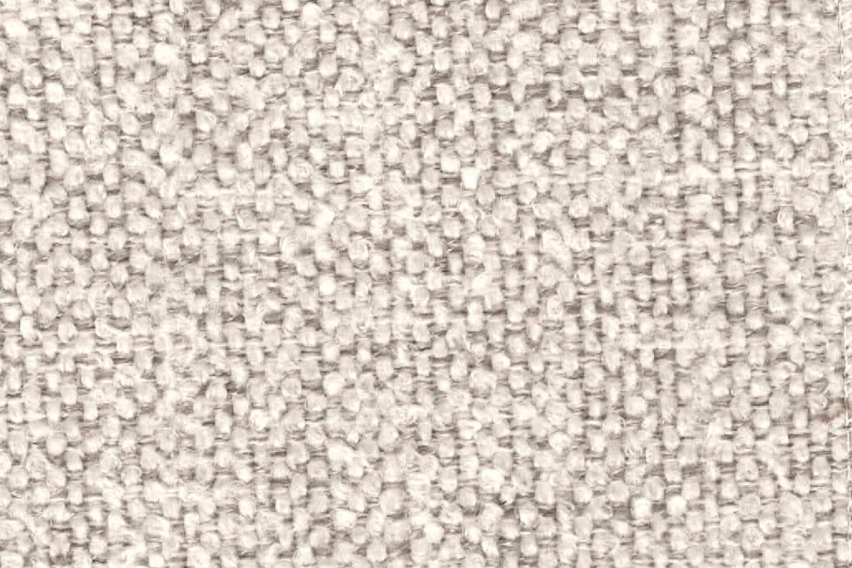 Corwin Ivory textured polyester fabric swatch