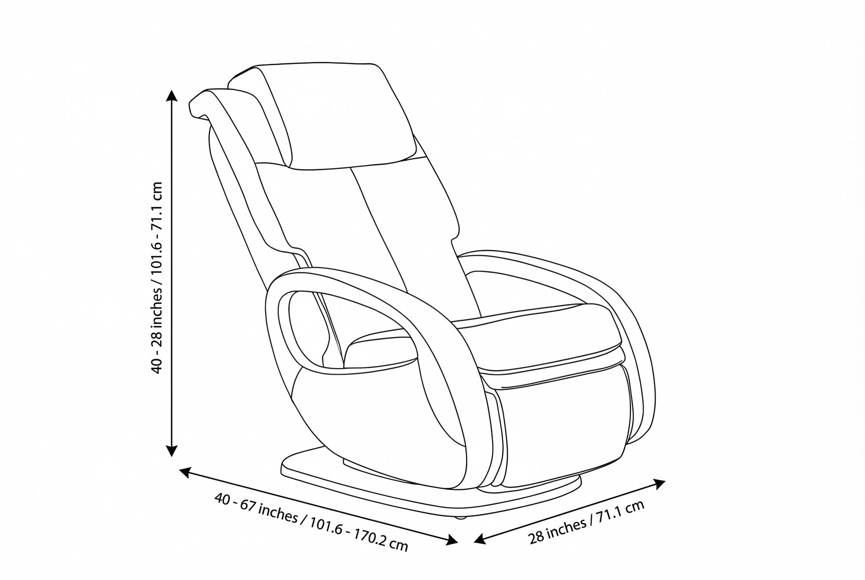 Human Touch WholeBody 5.1 Massage Chair, Swivel-Base