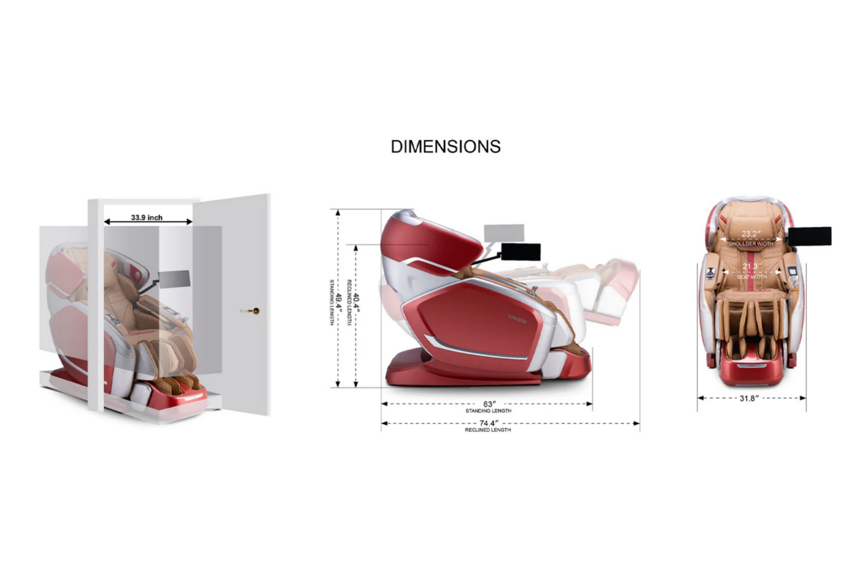 Cozzia Quantum 5d Massage Chair