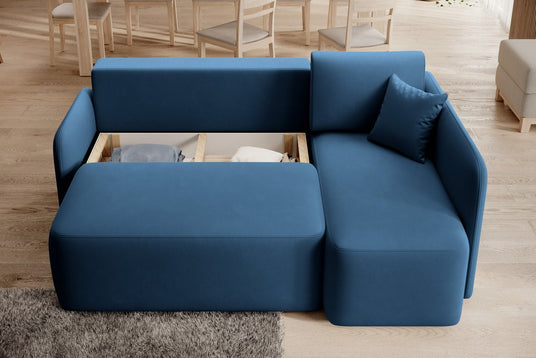 Hidden Bedding Storage