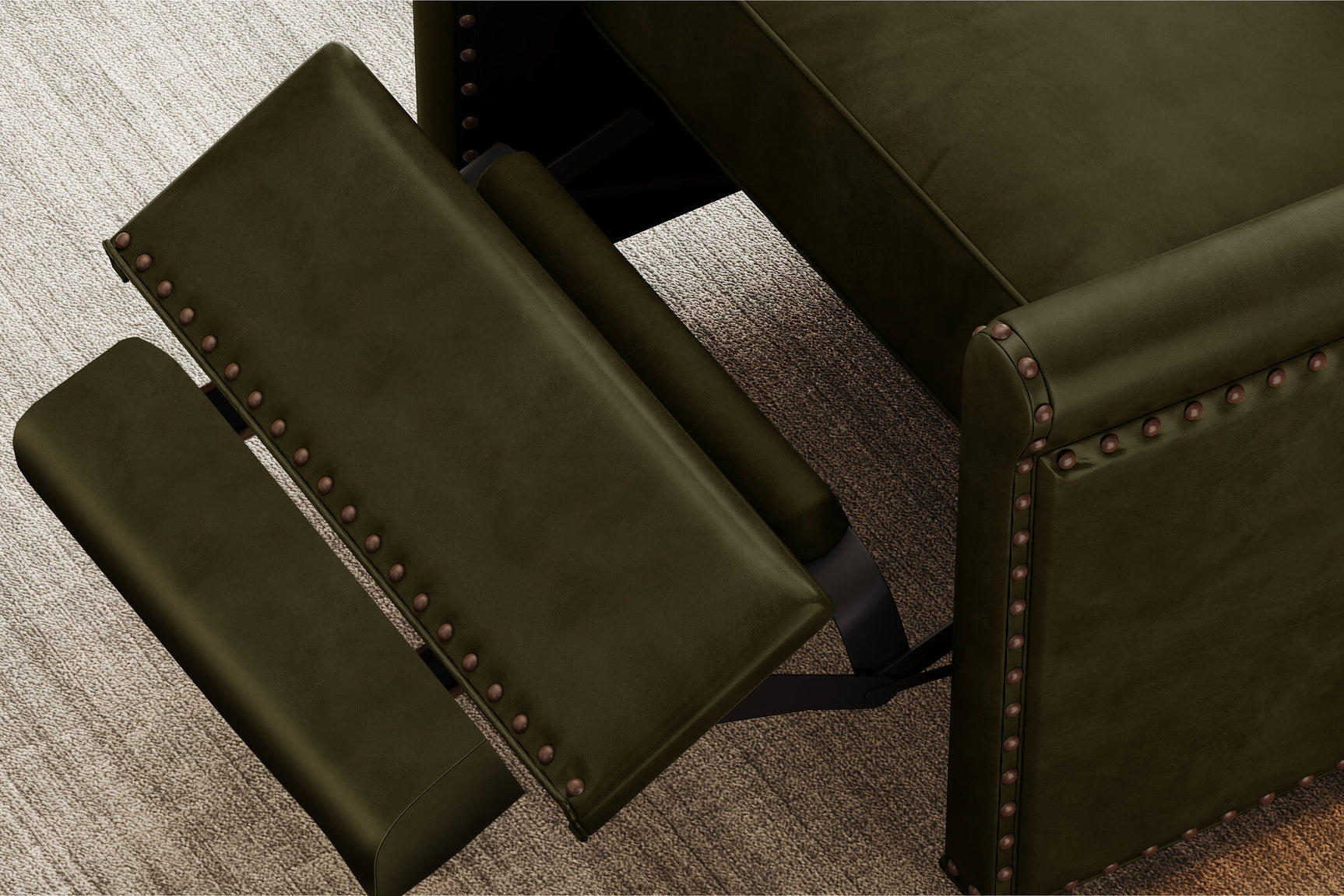 Jovany Leather Recliner Chair