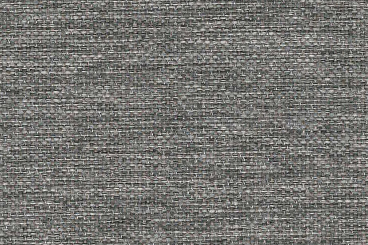 Close-up of Kingsley Pepper Grey performance fabric texture