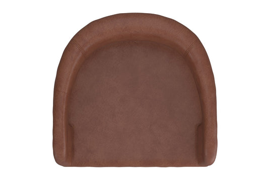 Lark Faux Leather Counter Stool (Set of 2) - A Warm Saddle Tone