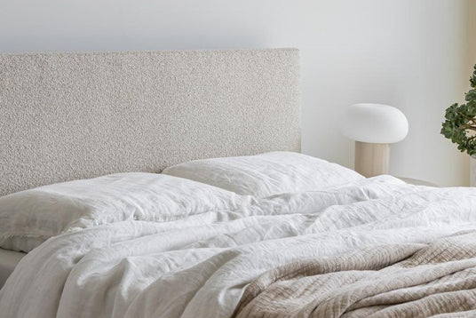 Textured Upholstered Headboard