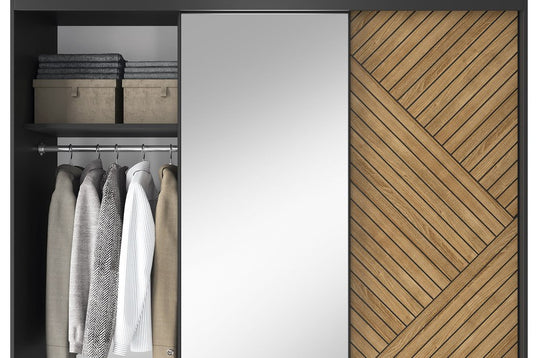 Rail With a Shelf Above