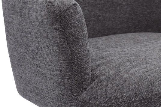Miles Fabric Swivel Counter Stool (Set of 2) - Texture You Can See