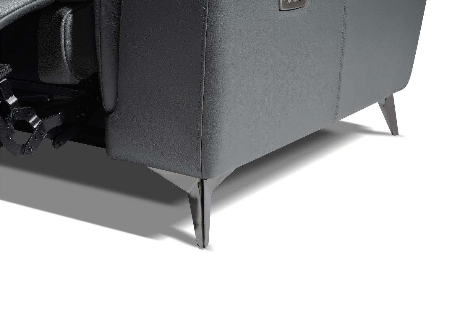 Pista Leather Reclining Sectional Sofa