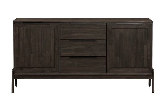 Prescott Antique Black Acacia Sideboard - Dining Room or Living Room