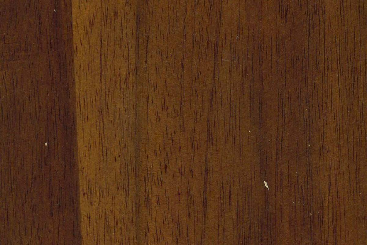 Prescott brown wood finish close-up
