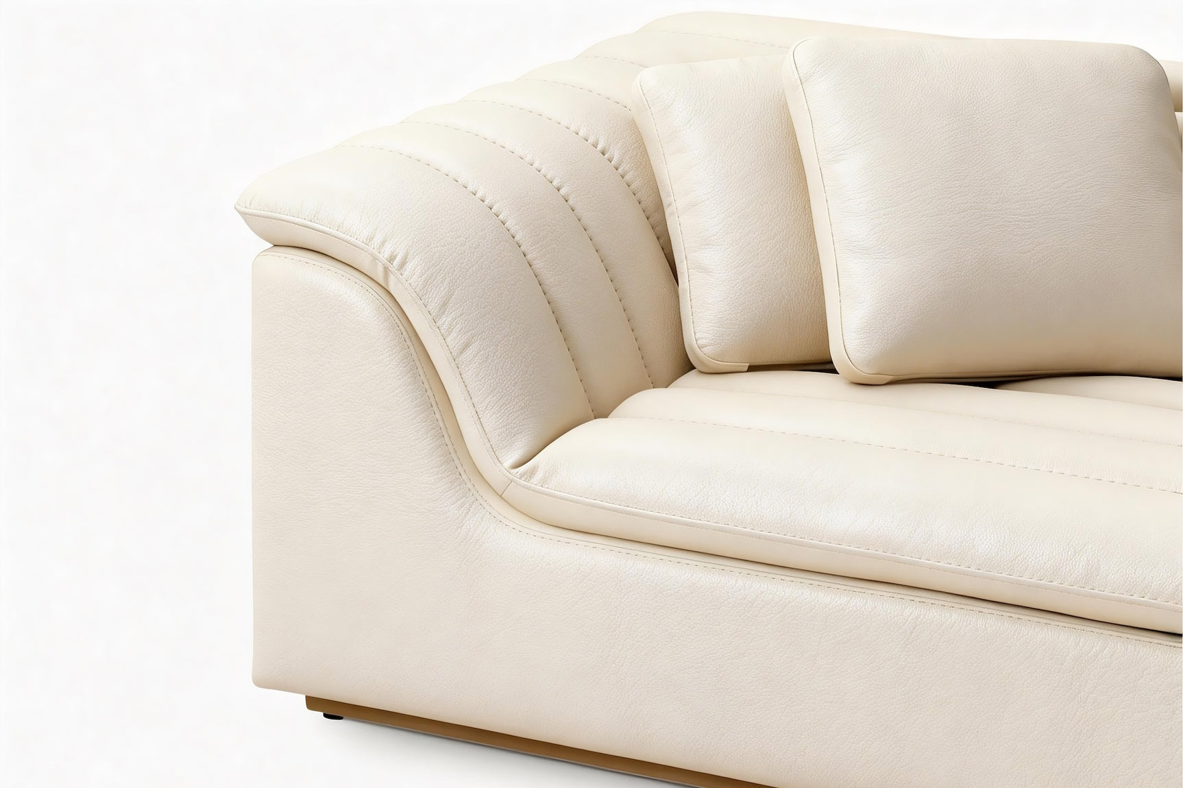 Hover 130" Leather Sofa