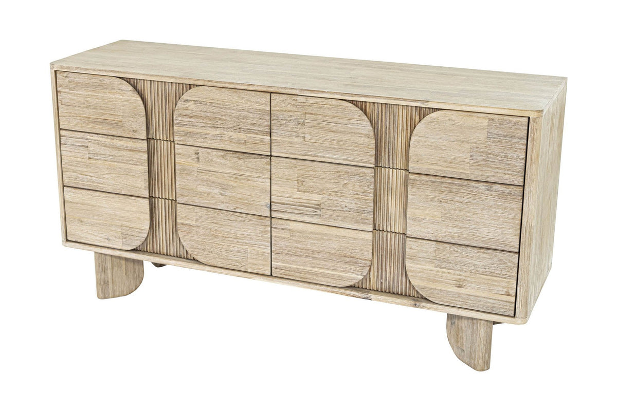 Sylvan dresser, three-quarter view from the right