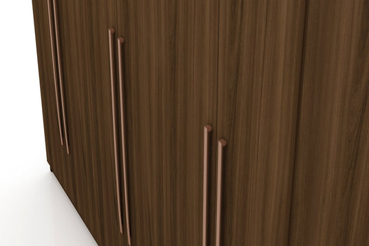 Brown Wood Grain Doors