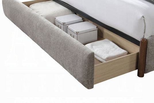 Pull-Out Footboard Drawer