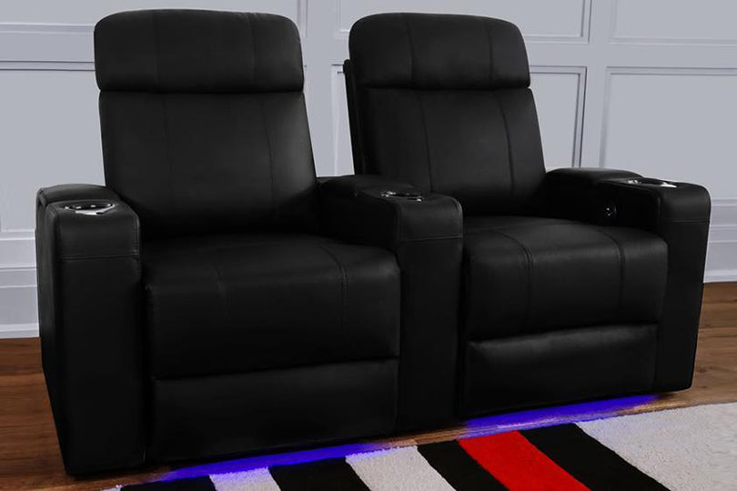 Power home best sale theater seating