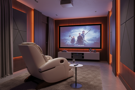 Can You Use a Massage Recliner in a Home Theater Room? Sightlines, Recline Angles, and Comfort