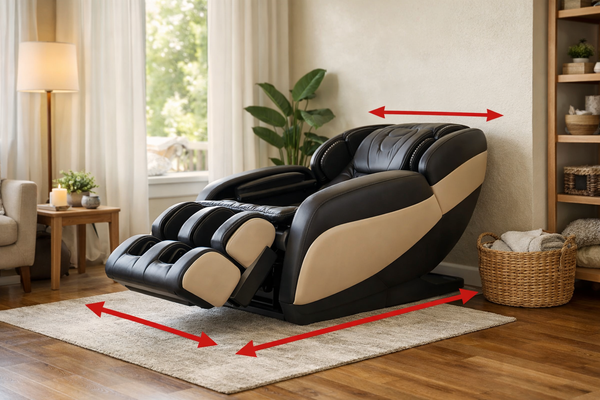 How Much Space Does a Massage Chair Need?