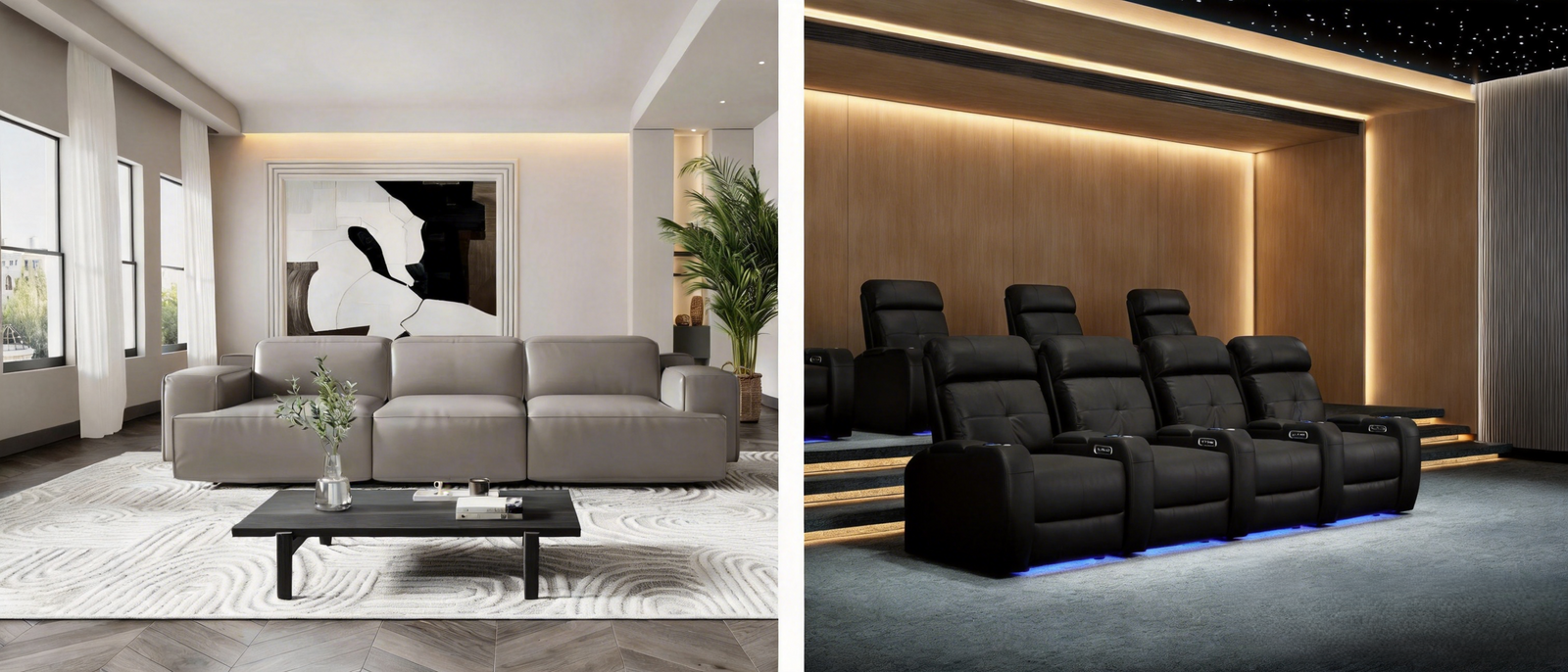 Home Theater Seating vs Sofa: Which One Is Better for Your Room?