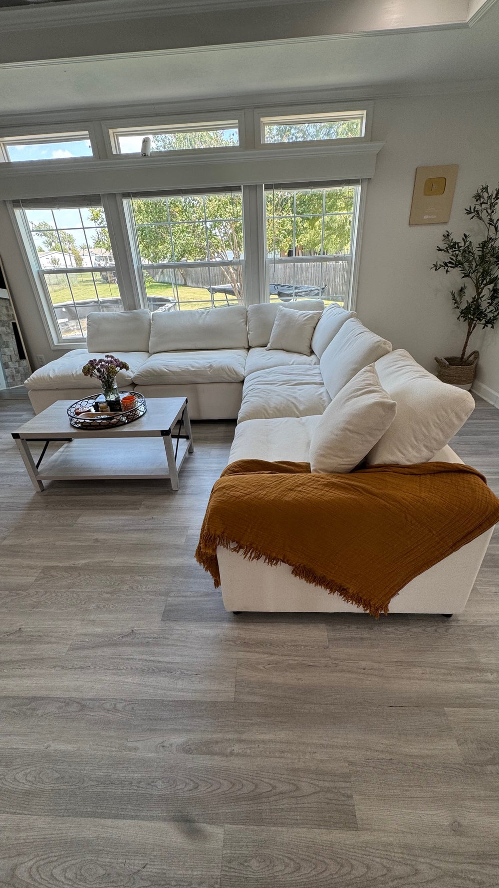 Ophelia Fabric Modular Sectional Sofa