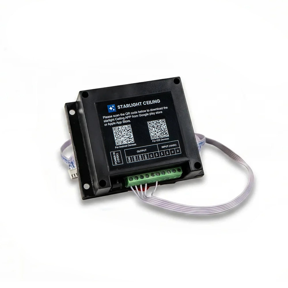 Valencia Starlight Ceiling controller unit, front view