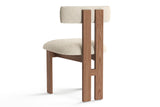 Carlo Boucle Fabric Dining Chair (Set of 2)