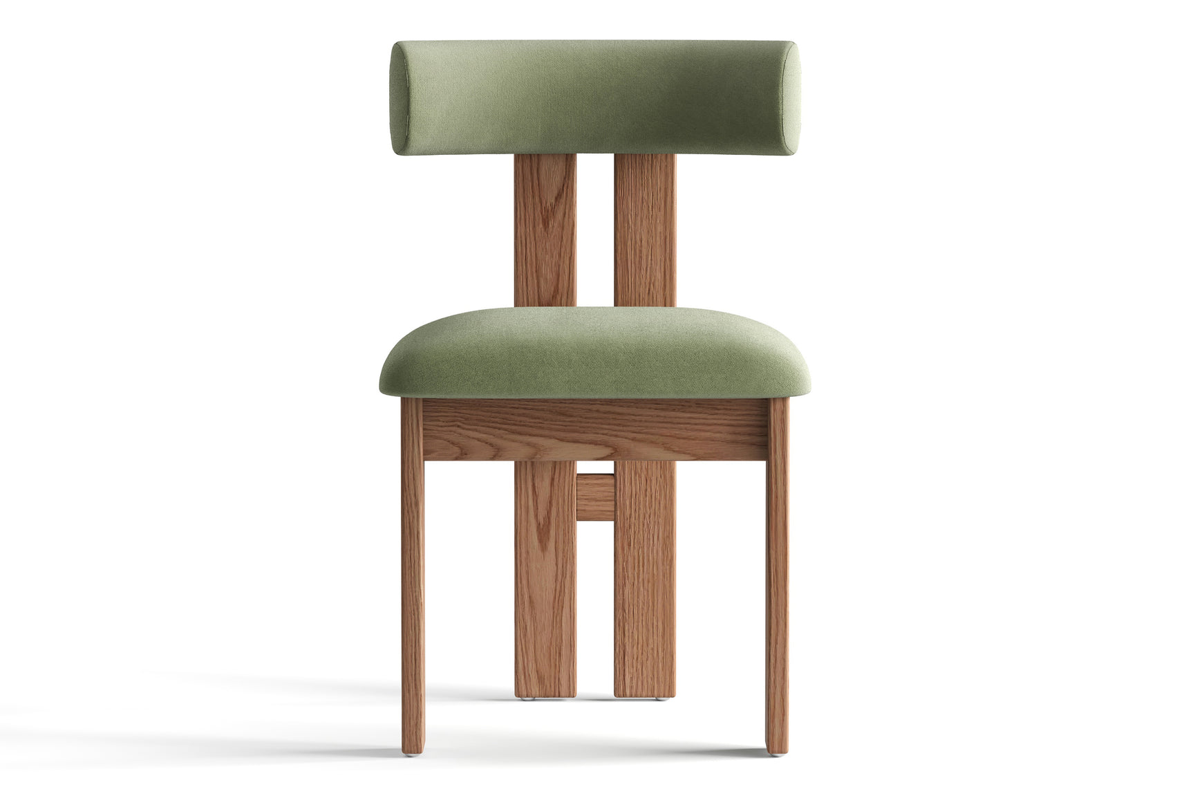 Carlo Faux Mohair Velvet Dining Chair (Set of 2)