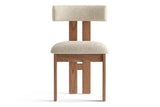 Carlo Boucle Fabric Dining Chair (Set of 2)