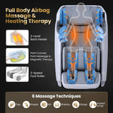 Costway-4D SL-Track Full Body Massage Chair, Zero-Gravity Design