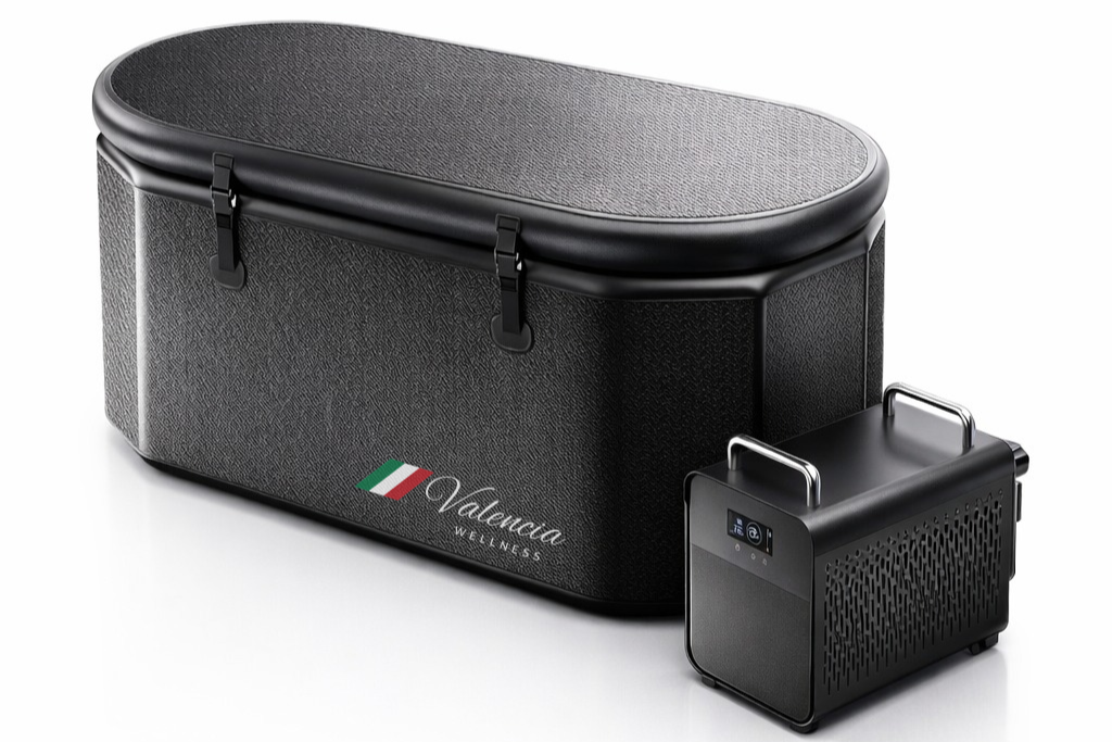 Valencia Arctic™ Precision-Chilled Portable Cold Plunge Tub Bundle