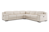 Ellie Leather Corner Sectional Sofa