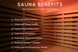 Valencia Aura™ 1-Person Full Spectrum Infrared Sauna | Low-EMF Hemlock