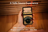 Valencia Aura™ 1-Person Full Spectrum Infrared Sauna | Low-EMF Hemlock