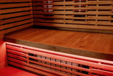 Valencia Aura™ 3-Person Full Spectrum Infrared Sauna | Low-EMF Hemlock