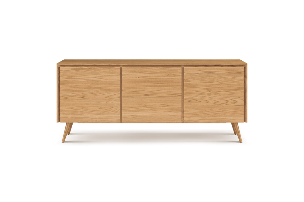 Valencia Abigail Mid-Century Modern Sideboard, Wood Color