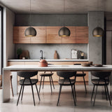 ZOE Mid-Century Modern Pendant Ceiling Light Fixture for Kitchen Island, Dining Room & Living Room