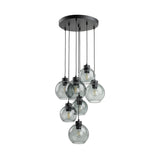 CUBUS Graphite Glass Scandinavian Pendant Light 7