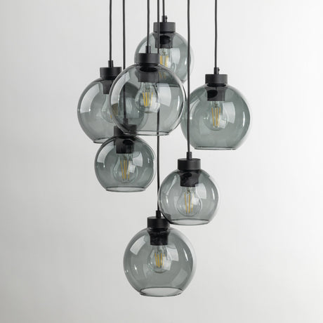 CUBUS Graphite Glass Scandinavian Pendant Light 7