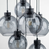 CUBUS Graphite Glass Scandinavian Pendant Light 7