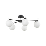 ELTON Black Scandinavian Ceiling Lamp for Living Room, Bedroom & Hallway