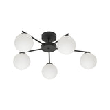 ELTON Black Scandinavian Ceiling Lamp for Living Room, Bedroom & Hallway
