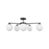 ELTON Black Scandinavian Ceiling Lamp for Living Room, Bedroom & Hallway