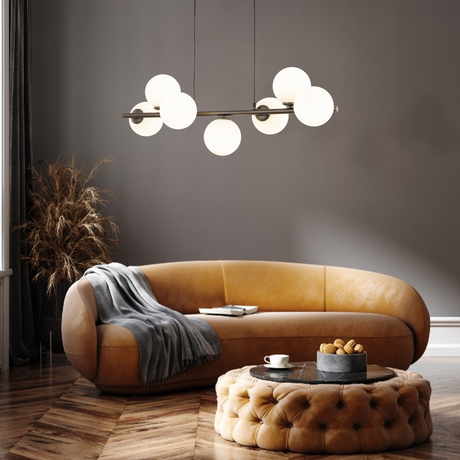 ESTERA Brown Scandinavian Pendant Light 7