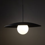 Slate Mid-Century Modern Pendant Ceiling Light for Kitchen Island, Dining Room & Statement Interior Lighting