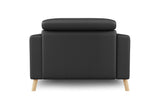 Elodie Leather Accent Chair