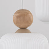 Ballo Scandinavian 3-Light Pendant Ceiling Light Fixture for Kitchen Island, Dining Room & Living Room