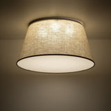 FORMO Linen Flush Mount Light