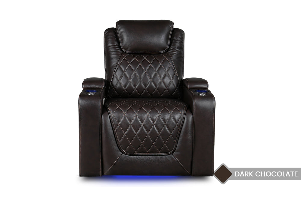 Valencia Oslo Leather Home Theater Seating