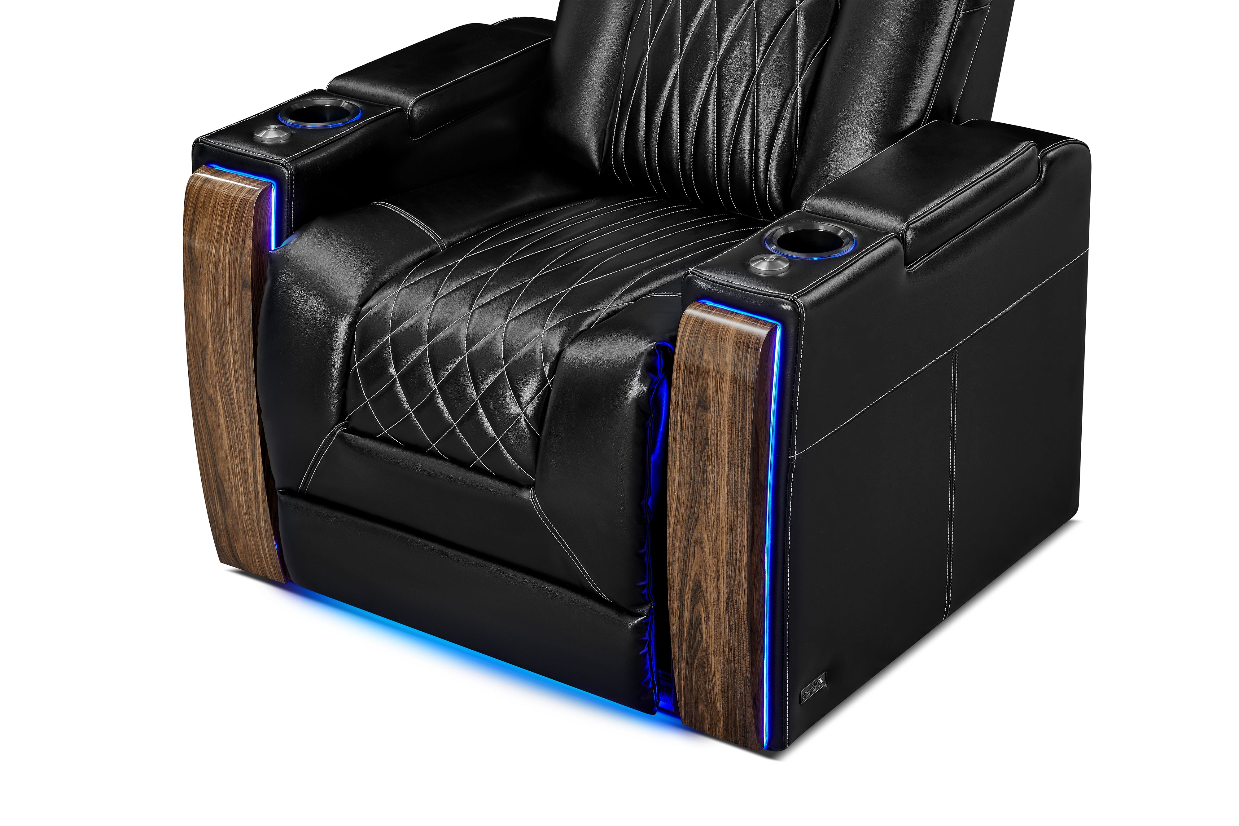 Valencia Tuscany Executive Heat & Massage Leather Home Theater Seating