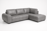 Evelina Leather Sectional Sofa