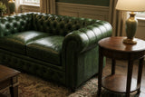 Parma Leather Chesterfield Sofa