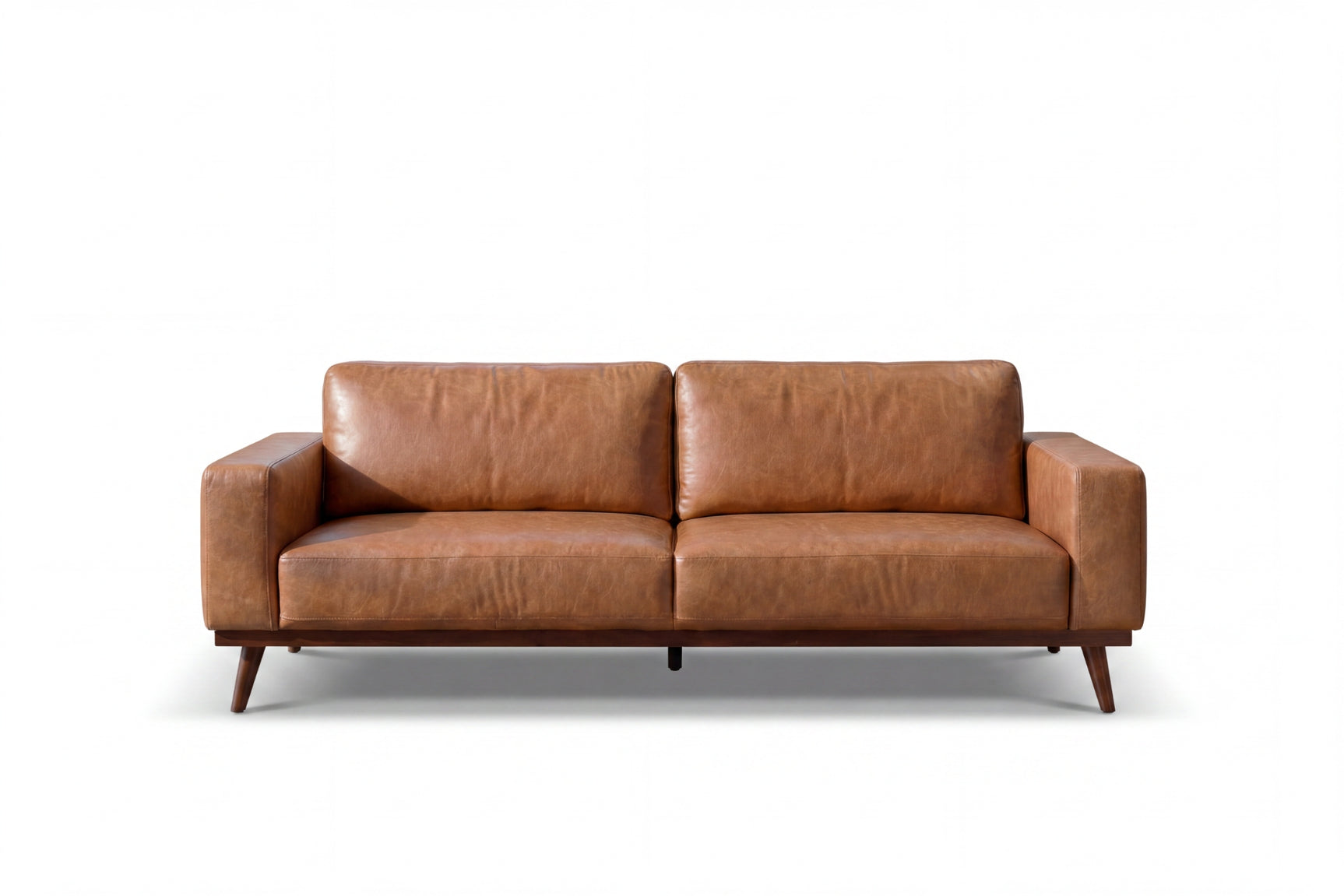 Orlina Leather Sofa